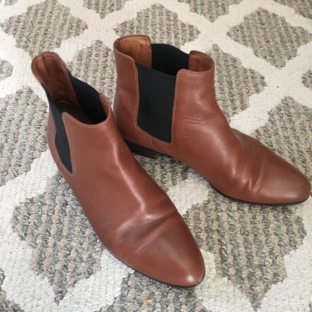 J Crew Brown Booties